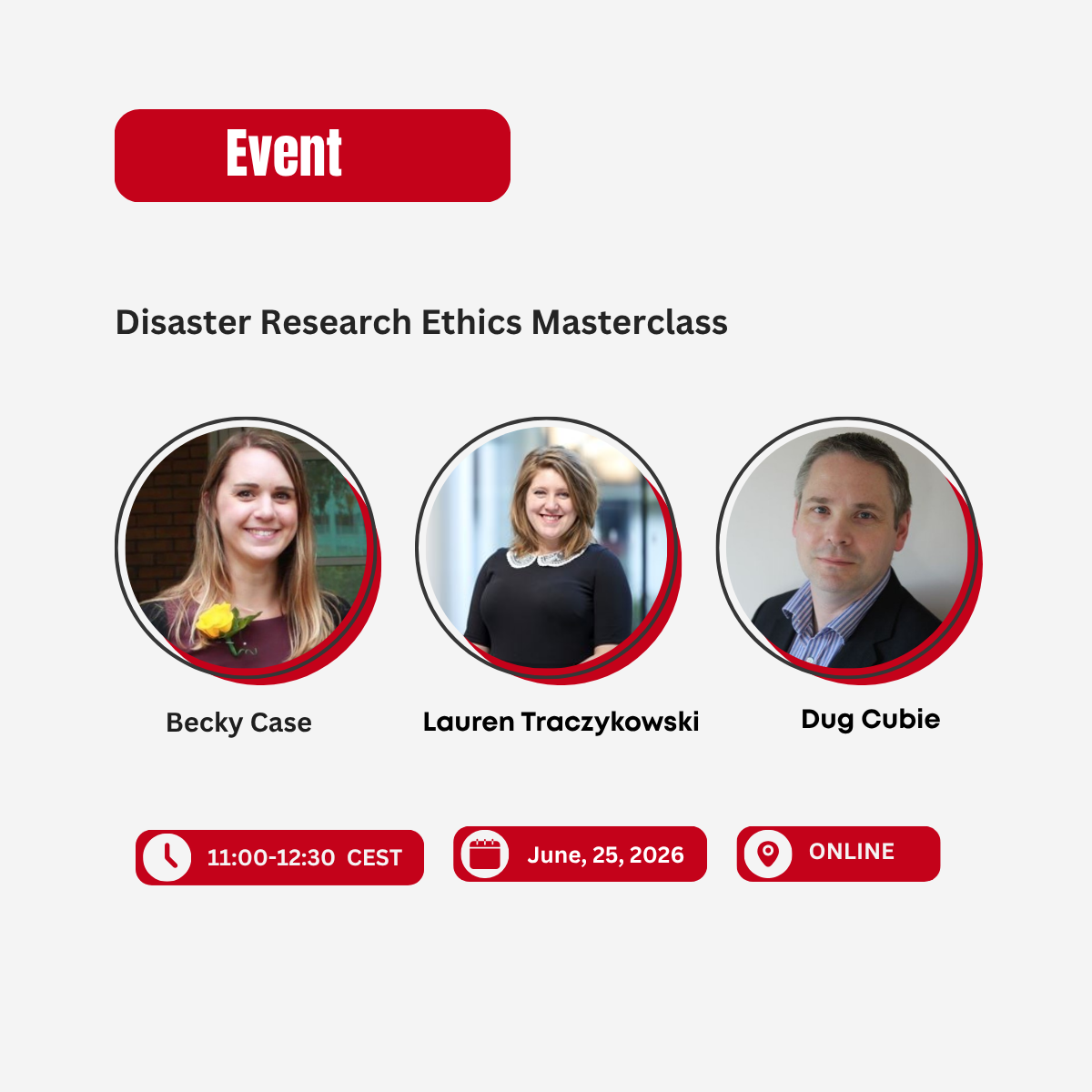 Disaster Research Ethics Masterclass